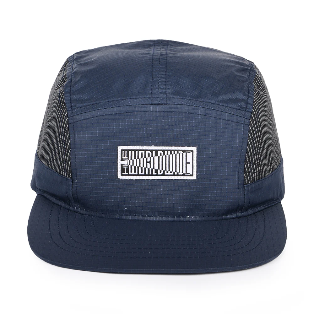 HUF Transit Ripstop 5 Paneelen Cap - Marineblau - Image 2