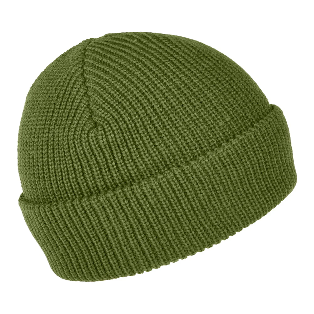 HUF Usual Fisherman Beanie Mütze - Olivgrün - Image 2
