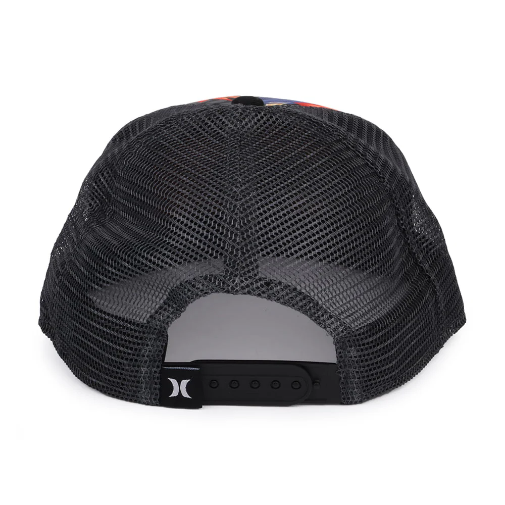 Hurley Balboa Trucker Cap - Schwarz-Geblümt - Image 3