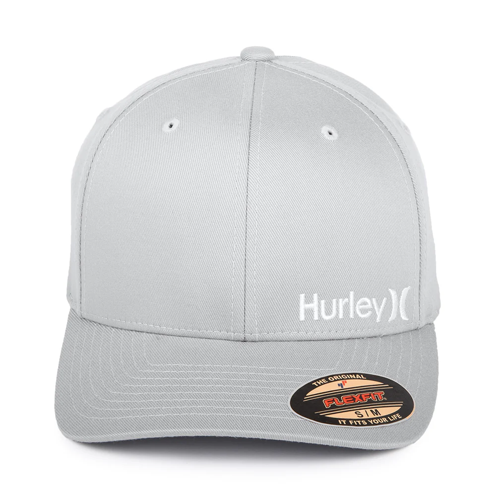 Hurley Corp Baseball Cap Flexfit - Mittelgrau - Image 2