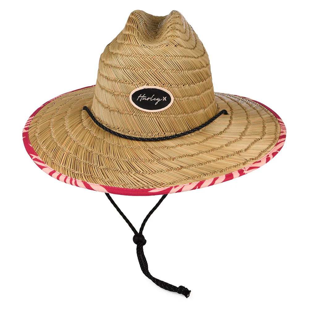 Hurley Damen Capri Rettungsschwimmer Hut aus Stroh - Natur - Image 2
