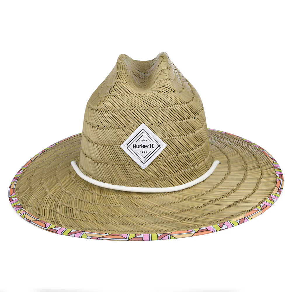 Hurley Diamond Rettungsschwimmer Hut aus Stroh - Natur - Image 2