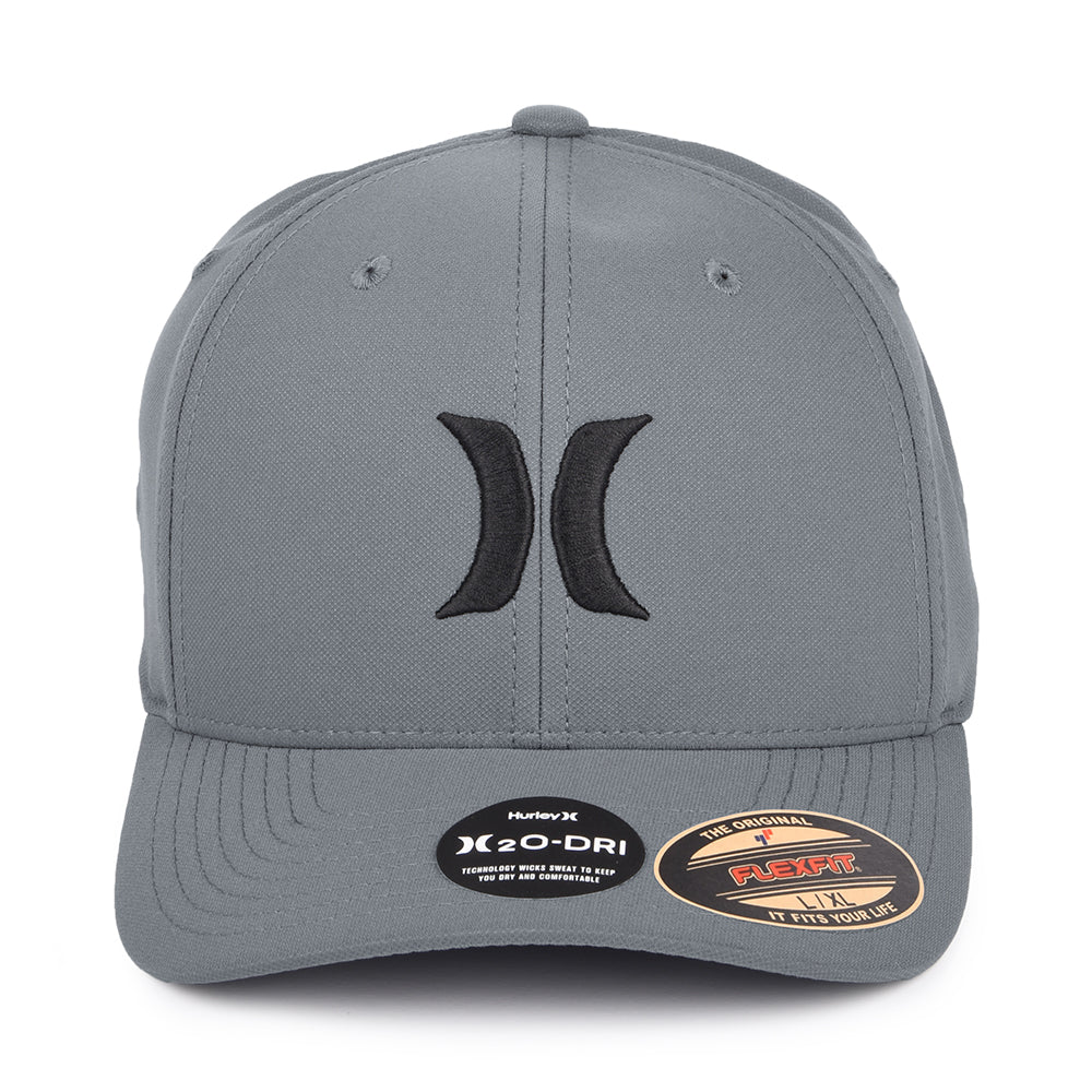 Hurley H2O-Dri One & Only Flexfit Baseball Cap - Dunkelgrau - Image 2