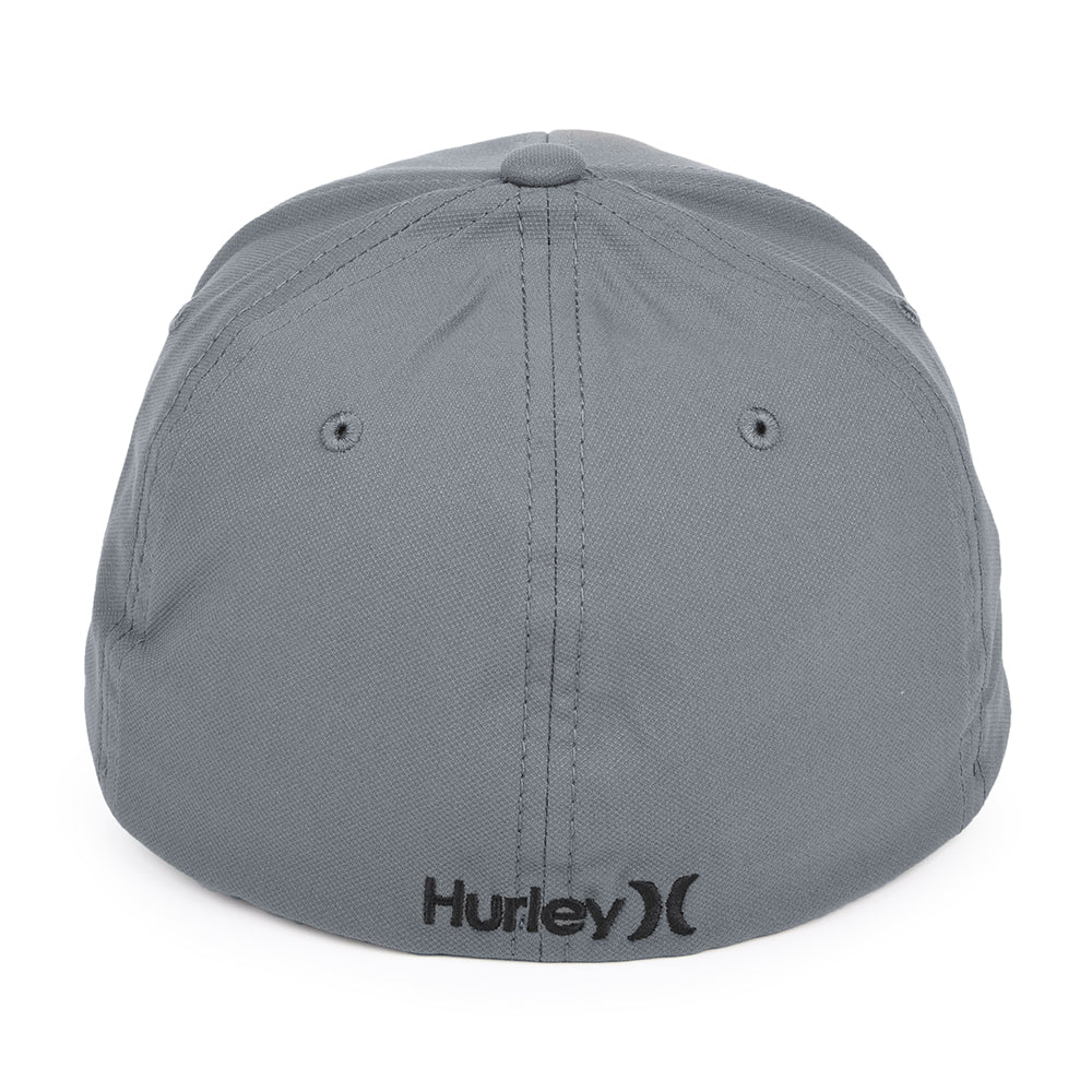 Hurley H2O-Dri One & Only Flexfit Baseball Cap - Dunkelgrau - Image 3