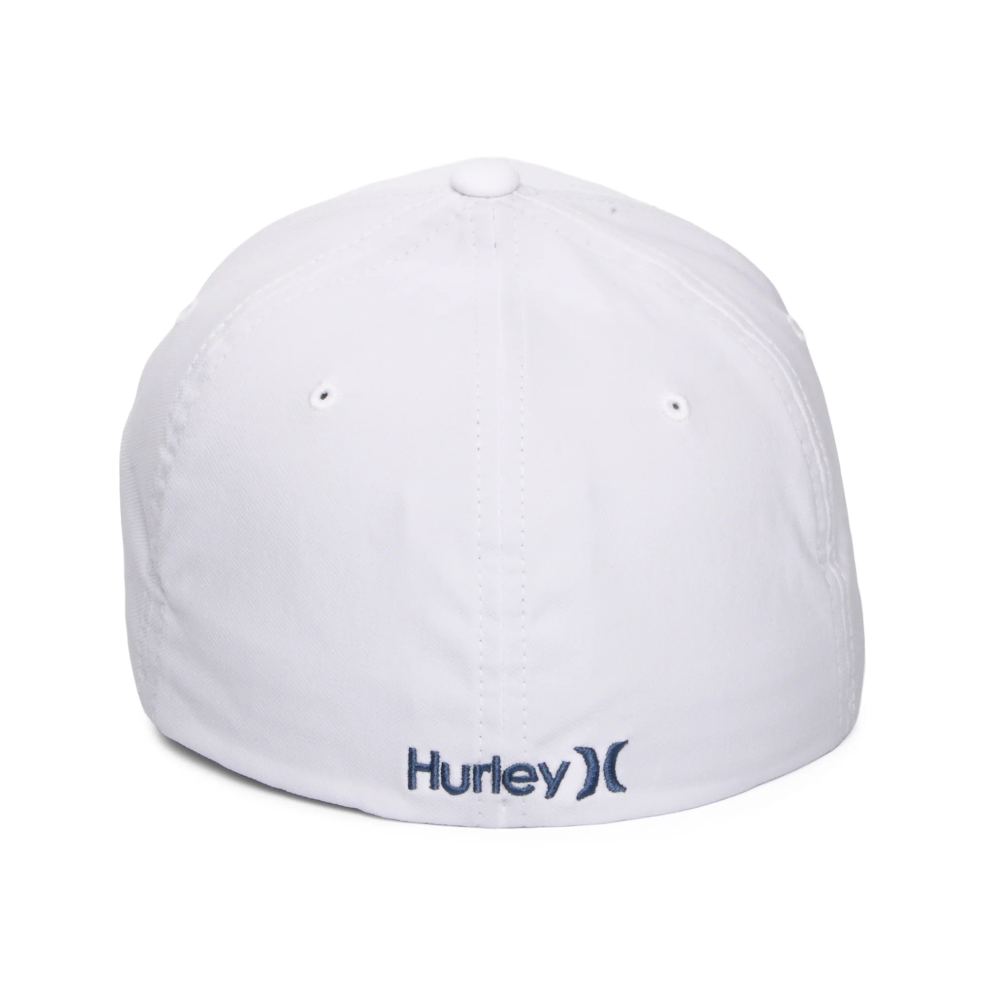 Hurley H2O-Dri One & Only Flexfit Baseball Cap - Weiß-Schieferblau - Image 3