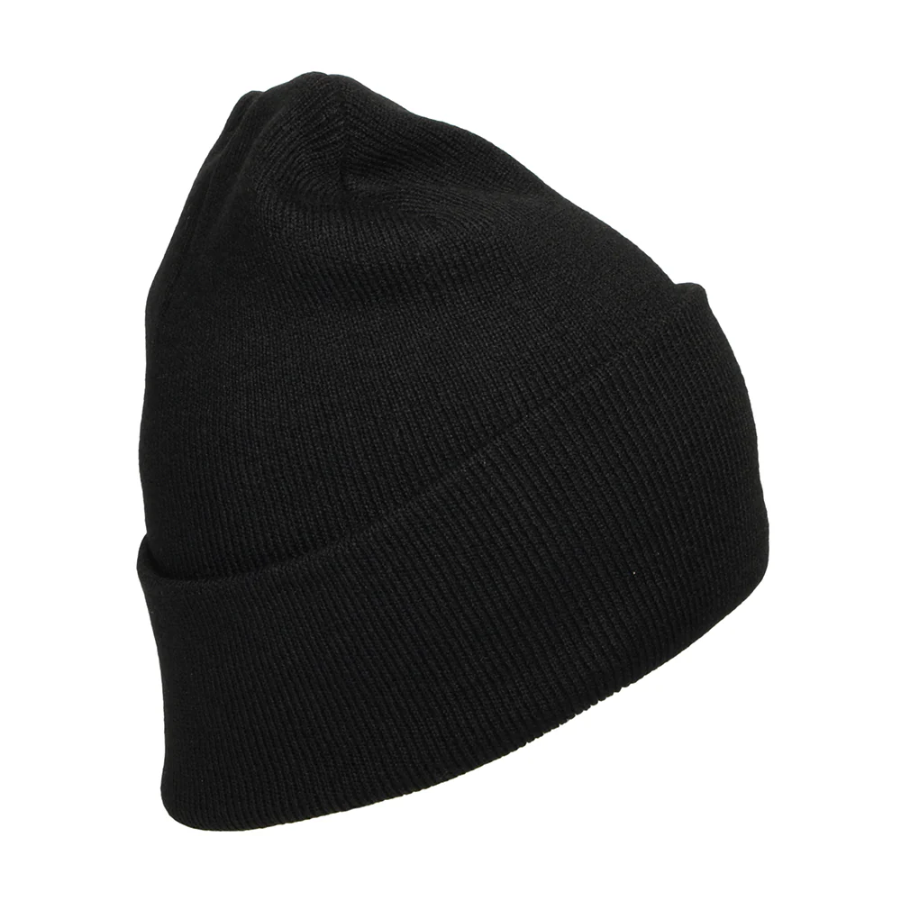 Hurley Icon Cuff 2.0 Beanie Mütze - Schwarz auf Schwarz - Image 2