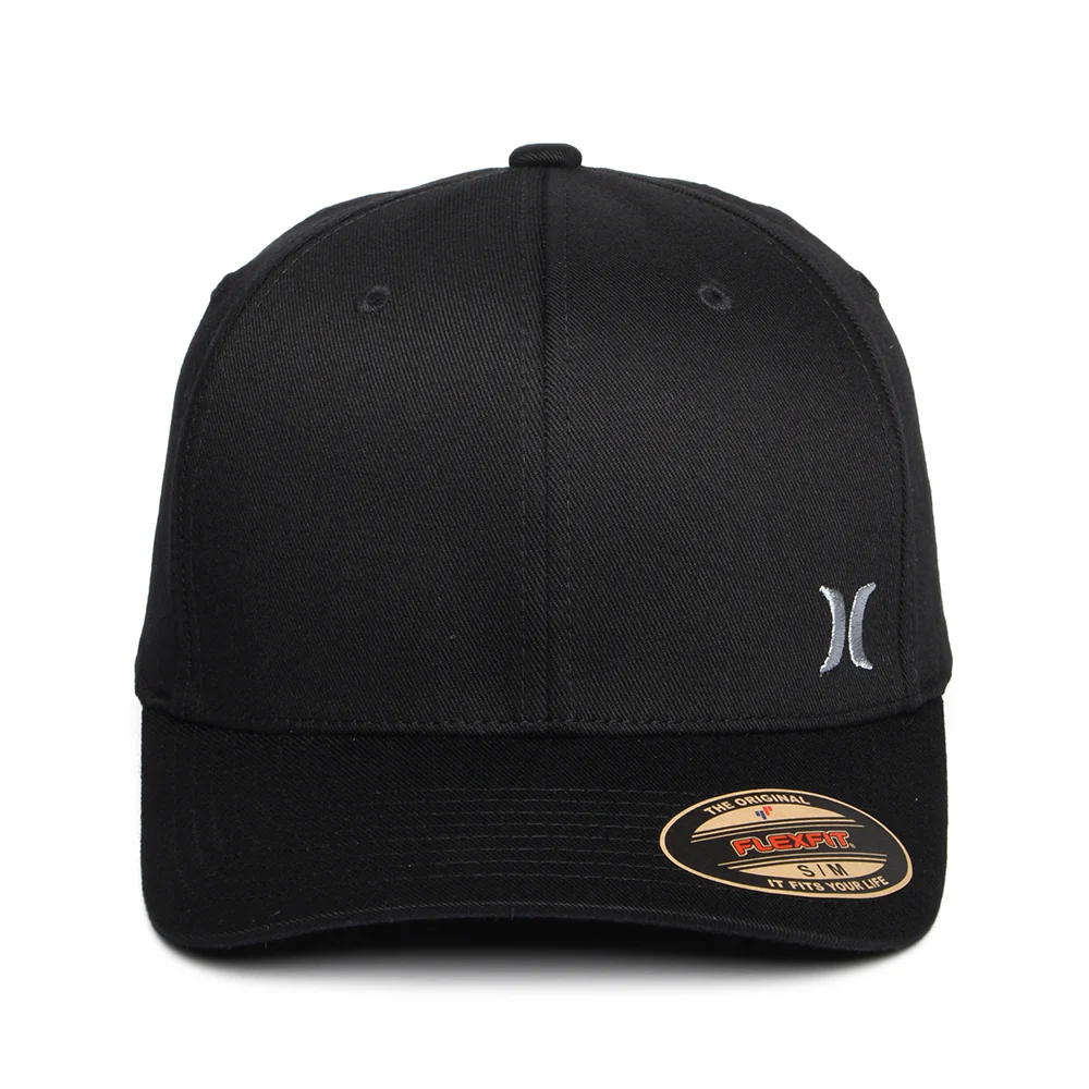 Hurley Micro Icon Flexfit Baseball Cap - Schwarz - Image 2