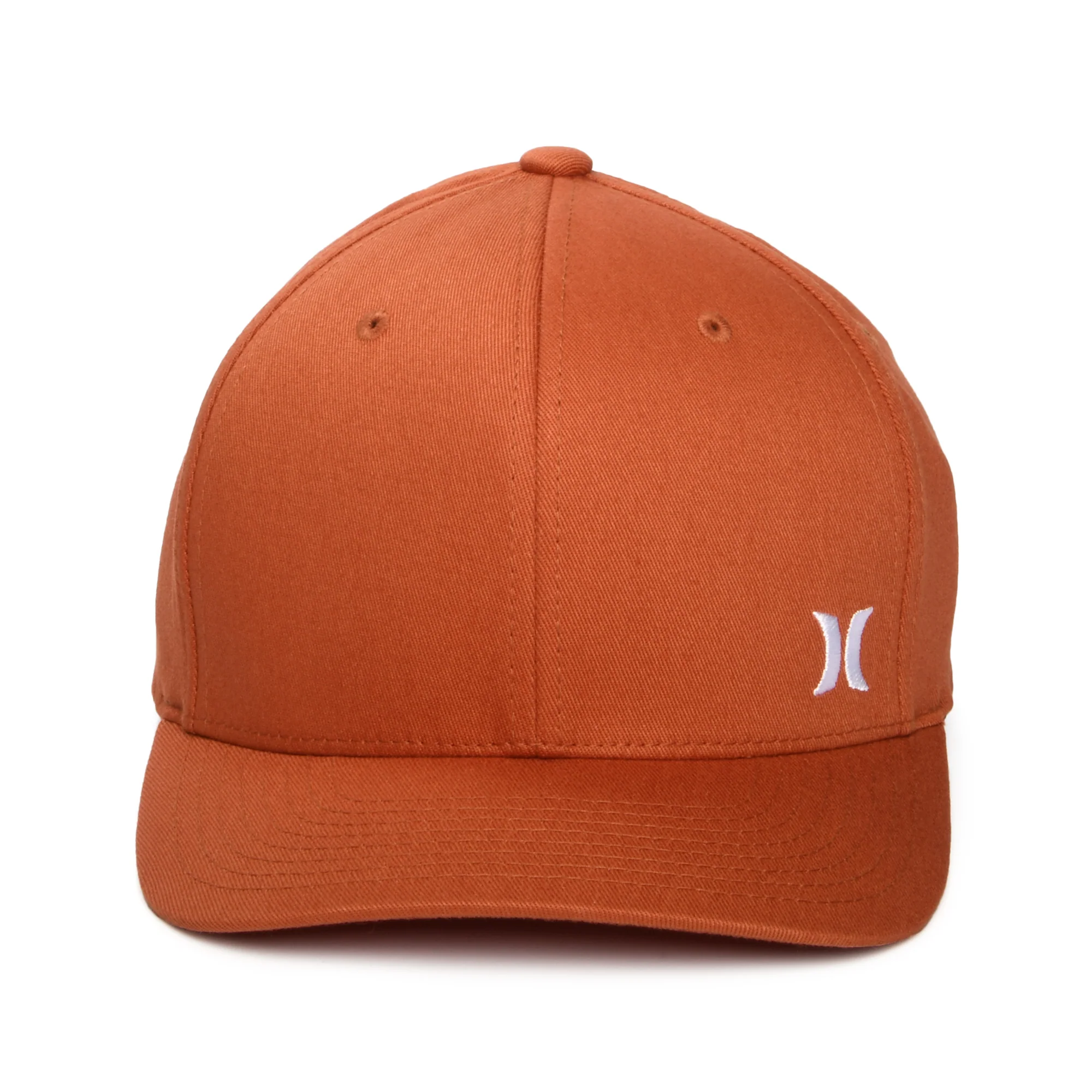 Hurley Micro Icon Flexfit Baseball Cap - Verbranntes Orange - Image 2