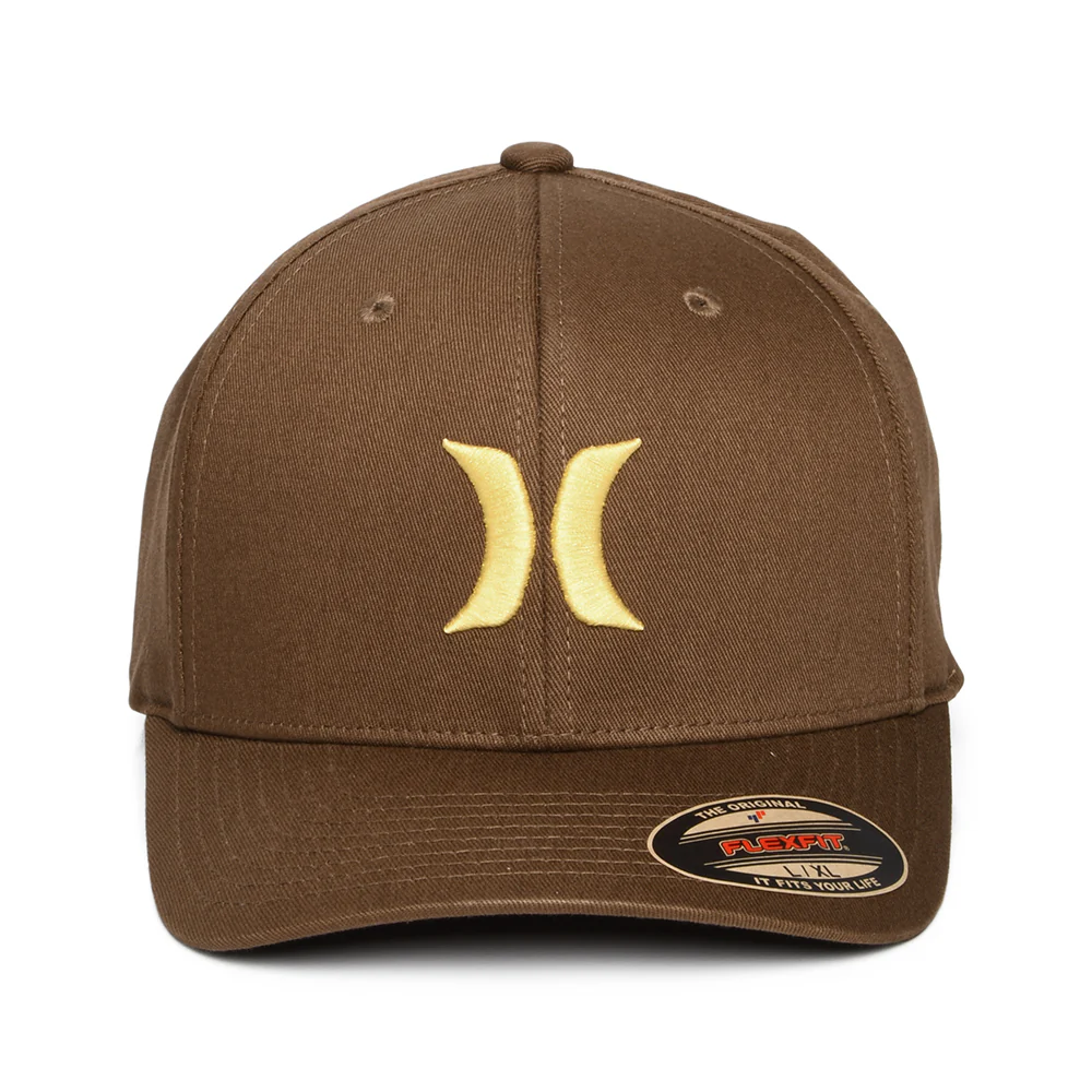 Hurley One & Only Flexfit Baseball Cap - Braun - Image 2