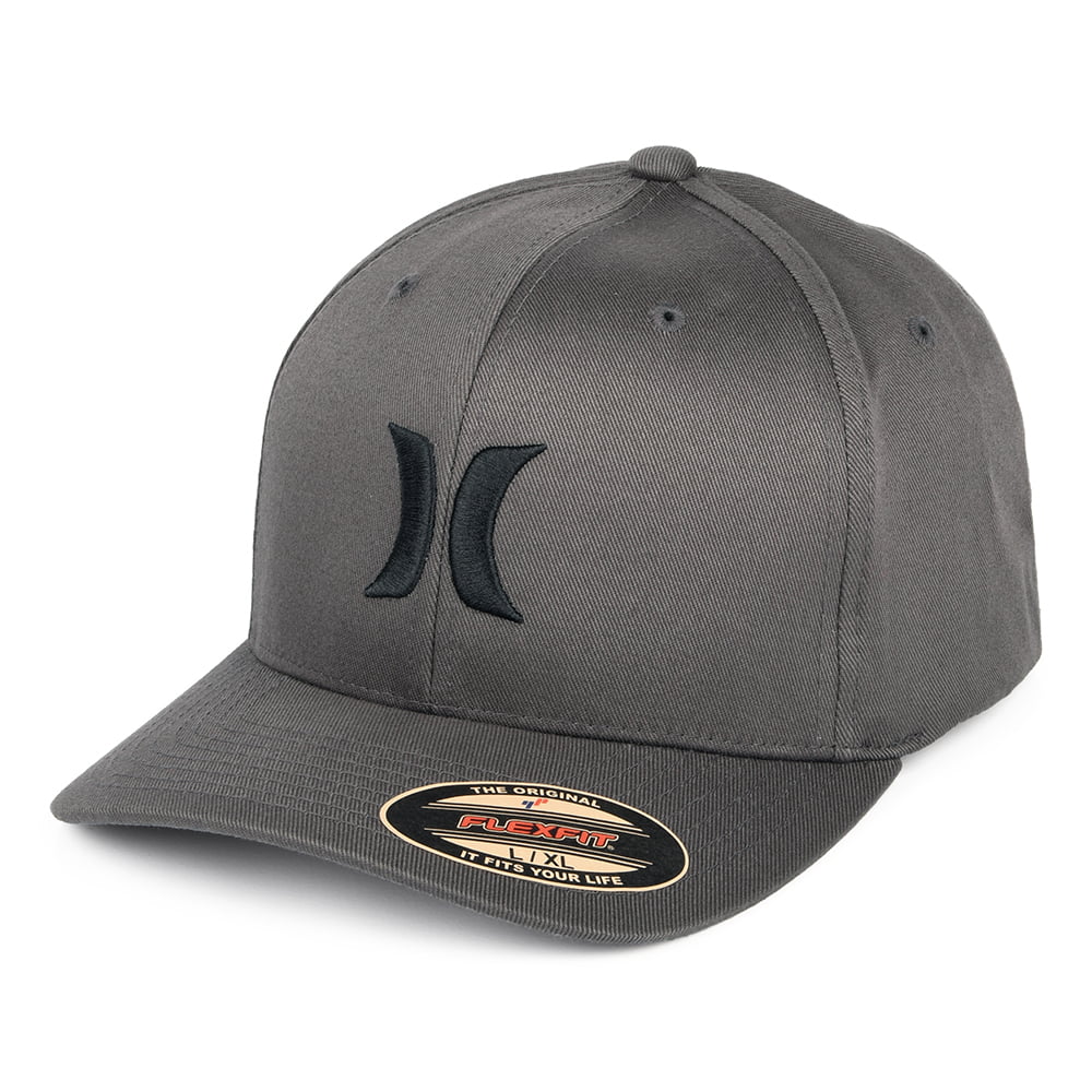 Hurley One & Only Flexfit Baseball Cap - Dunkelgrau