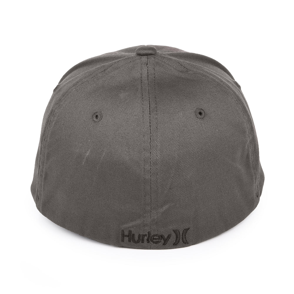 Hurley One & Only Flexfit Baseball Cap - Dunkelgrau - Image 3