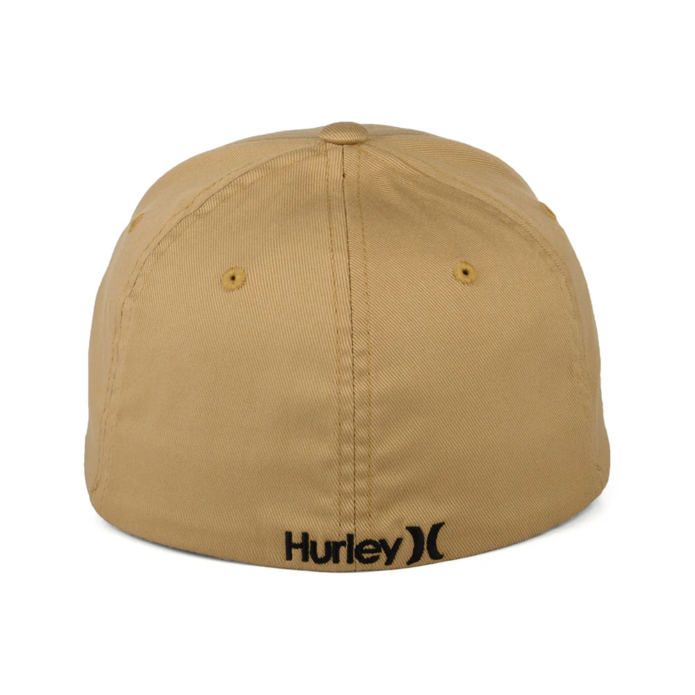 Hurley One & Only Flexfit Baseball Cap - Hellbraun - Image 3