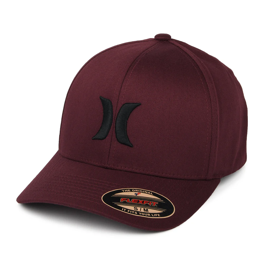 Hurley One & Only Flexfit Baseball Cap - Mahagoni