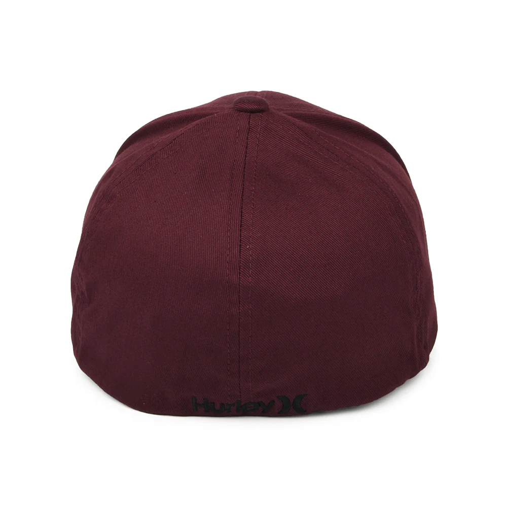 Hurley One & Only Flexfit Baseball Cap - Mahagoni - Image 3