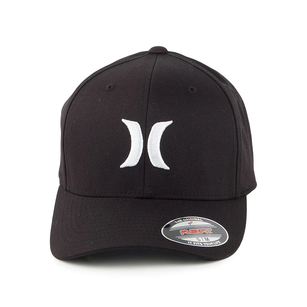 Hurley One & Only Flexfit Cap - Schwarz - Image 2