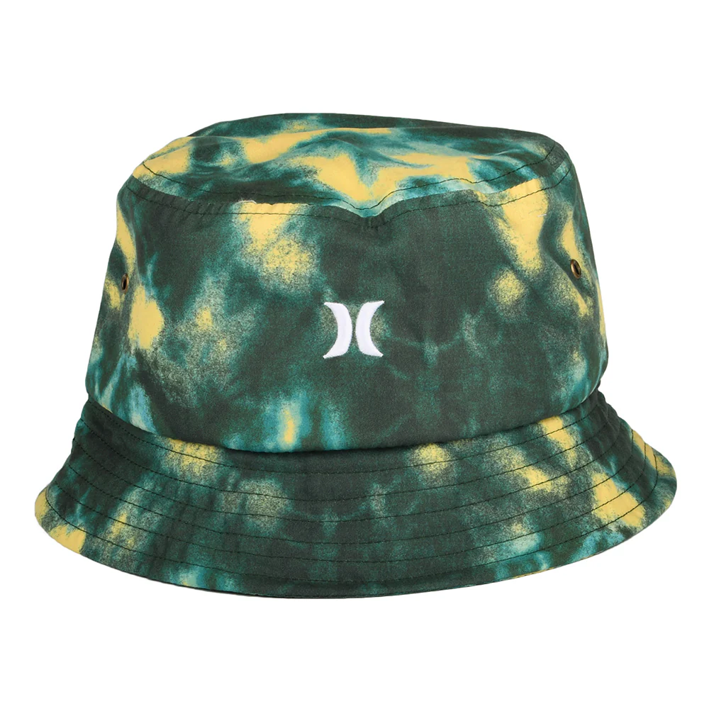 Hurley Small Logo Fischerhut Tie Dye - Fichtengrün - Image 2
