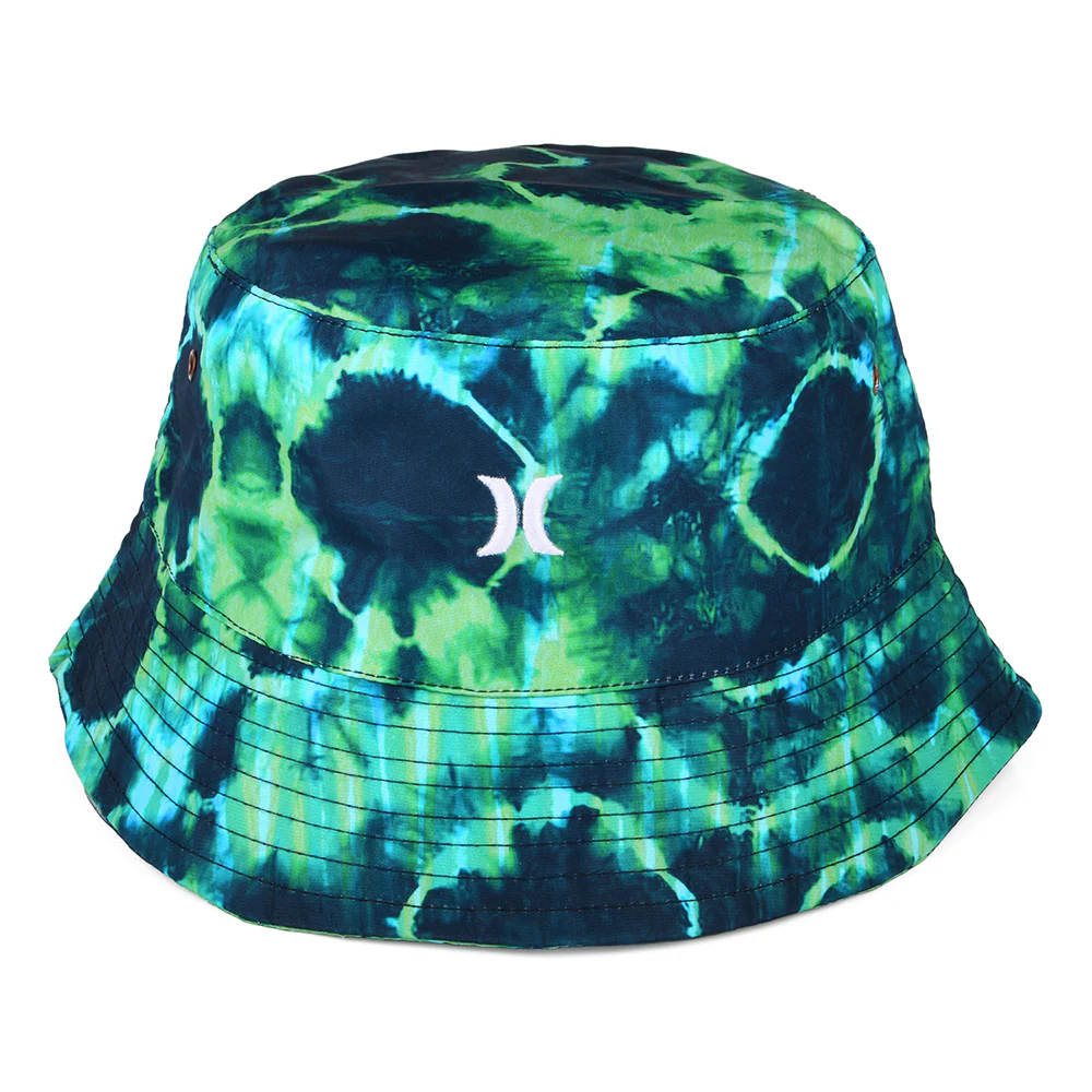 Hurley Small Logo Fischerhut Tie Dye - Marineblau-Grün - Image 2