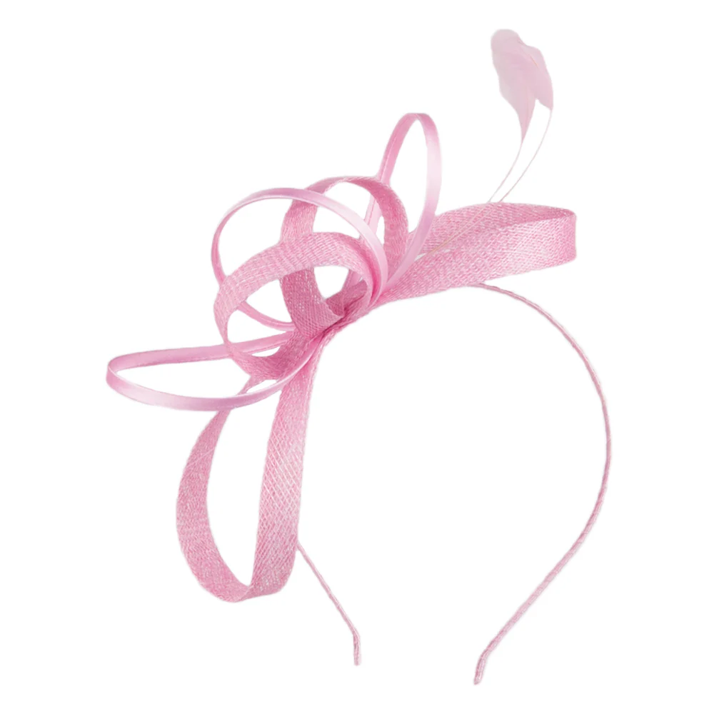 Jane Anne Designs Julie Fascinator - Rosa - Image 2