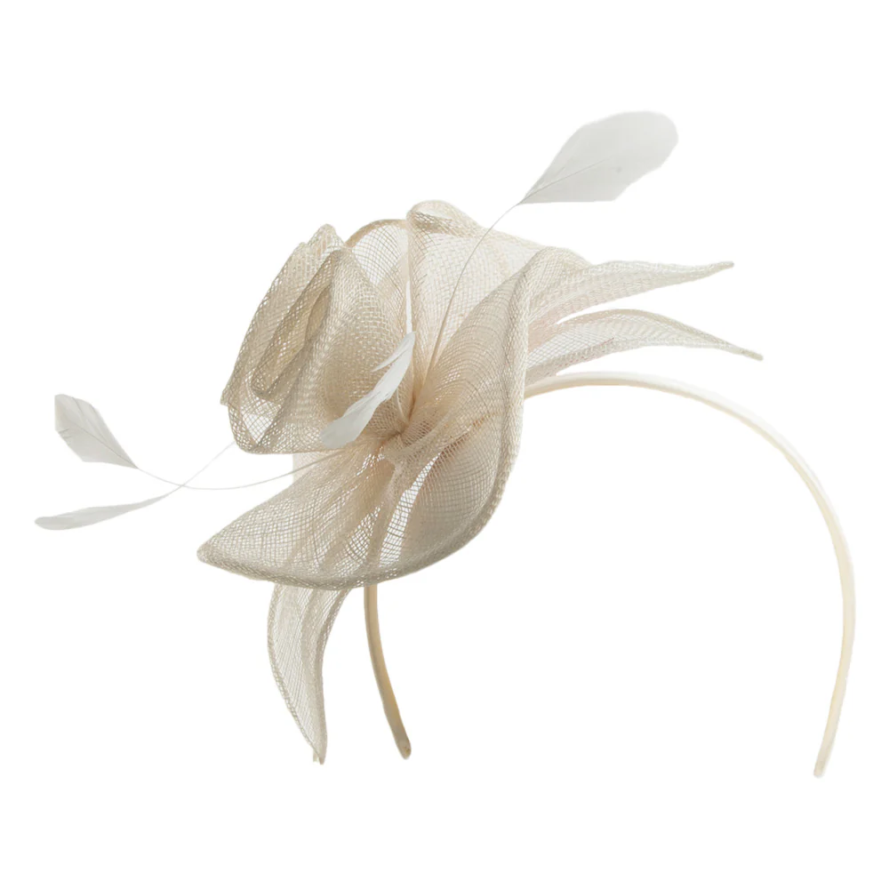 Jane Anne Designs Pixie Fascinator - Elfenbein
