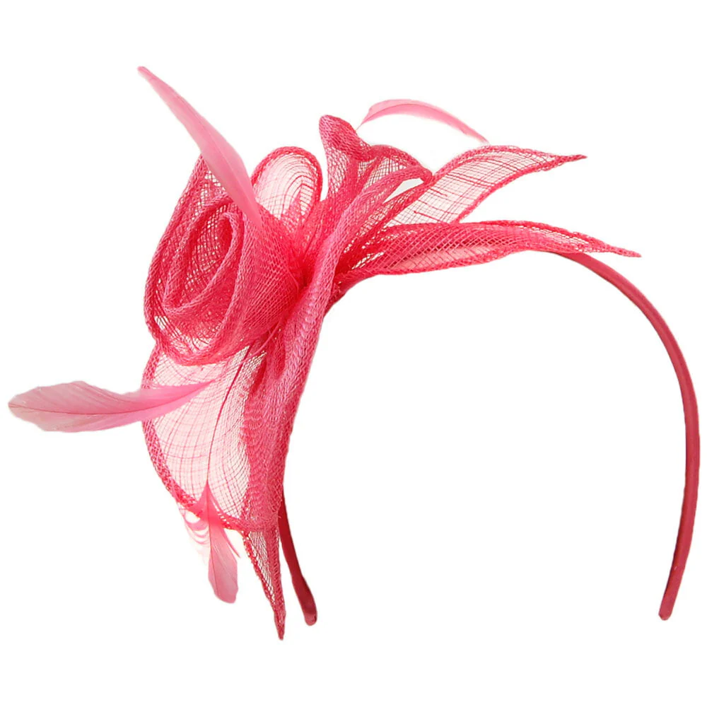 Jane Anne Designs Pixie Fascinator - Koralle - Image 2