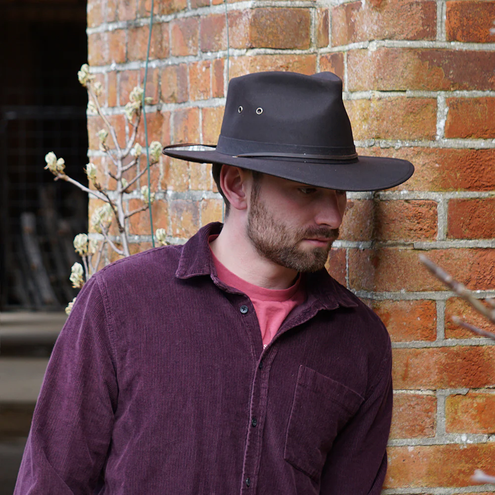 Jaxon & James Wachstuch Aussie Hat - Braun - Image 5