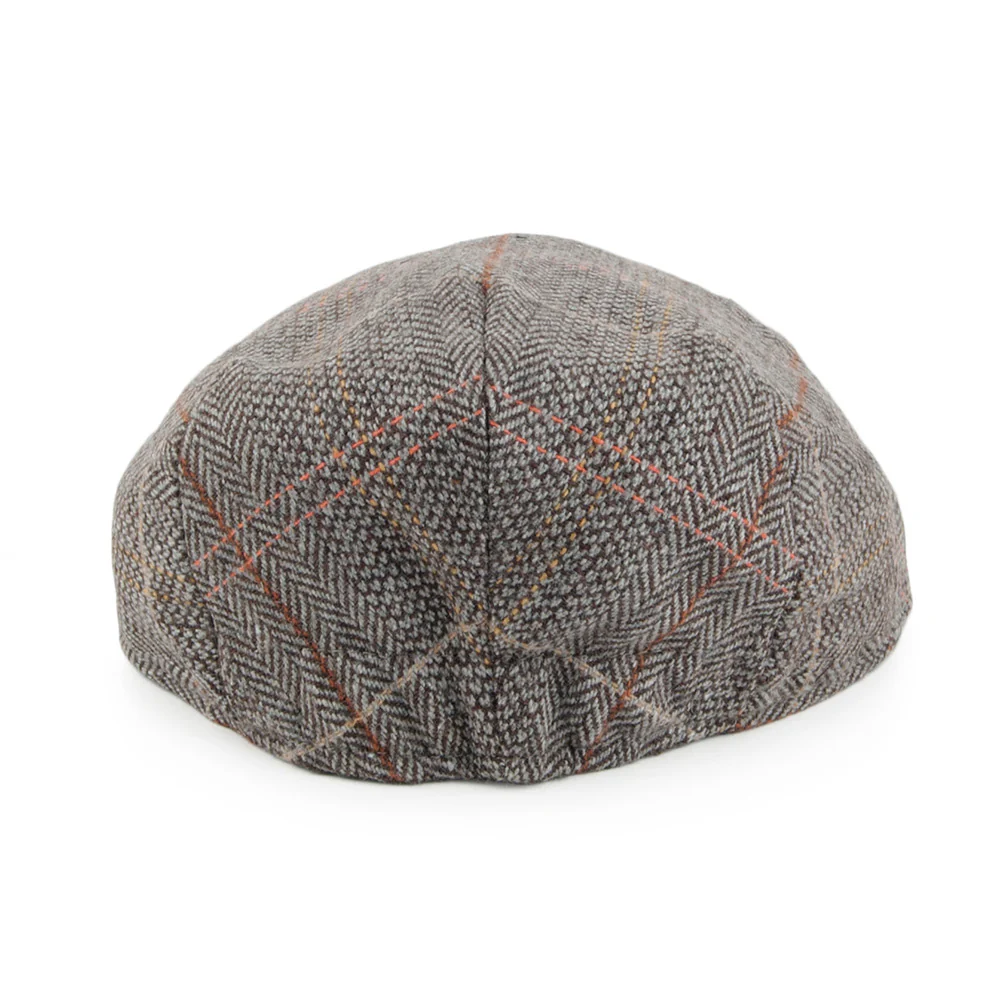 Jaxon & James Baby Tweed Schiebermütze - Braun-Grau - Image 4