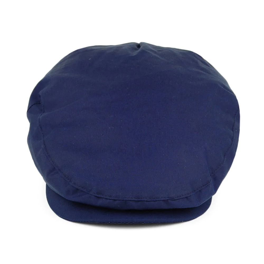 Jaxon & James British Millerain Schiebermütze aus gewachster Baumwolle Marineblau Großhandel - Image 2