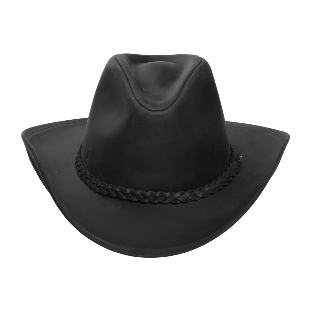 Jaxon & James Büffelleder Cowboyhut Schwarz Großhandel - Image 3