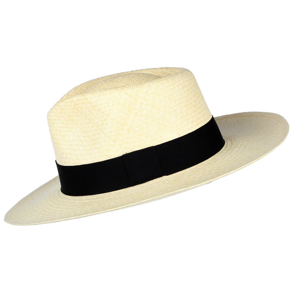 Jaxon & James C-Crown Panama Fedora Hut - Natur - Image 2
