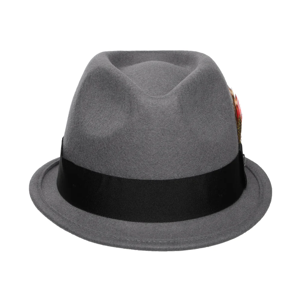 Jaxon & James Dekker Knautschbarer Trilby Hut Grau Großhandel - Image 4