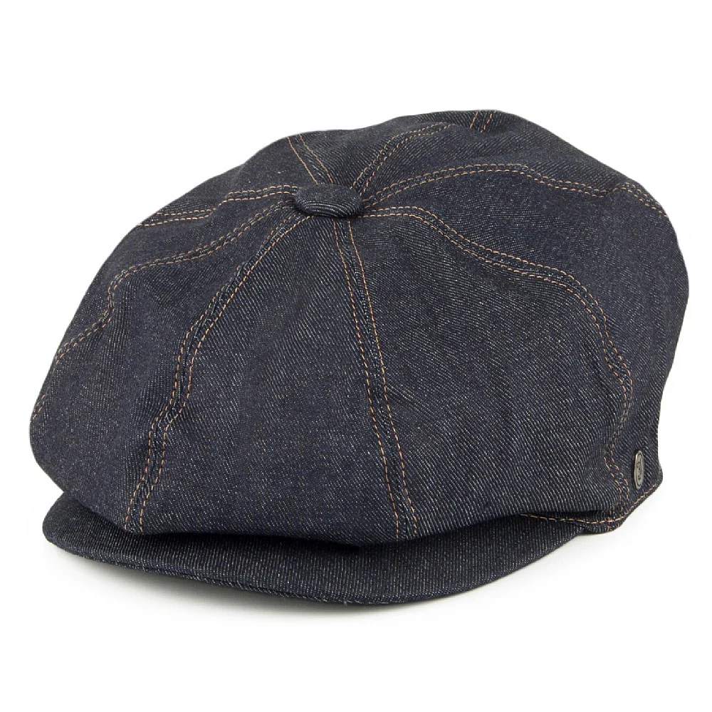Jaxon & James Denim Ballonmütze Dunkelblau Großhandel