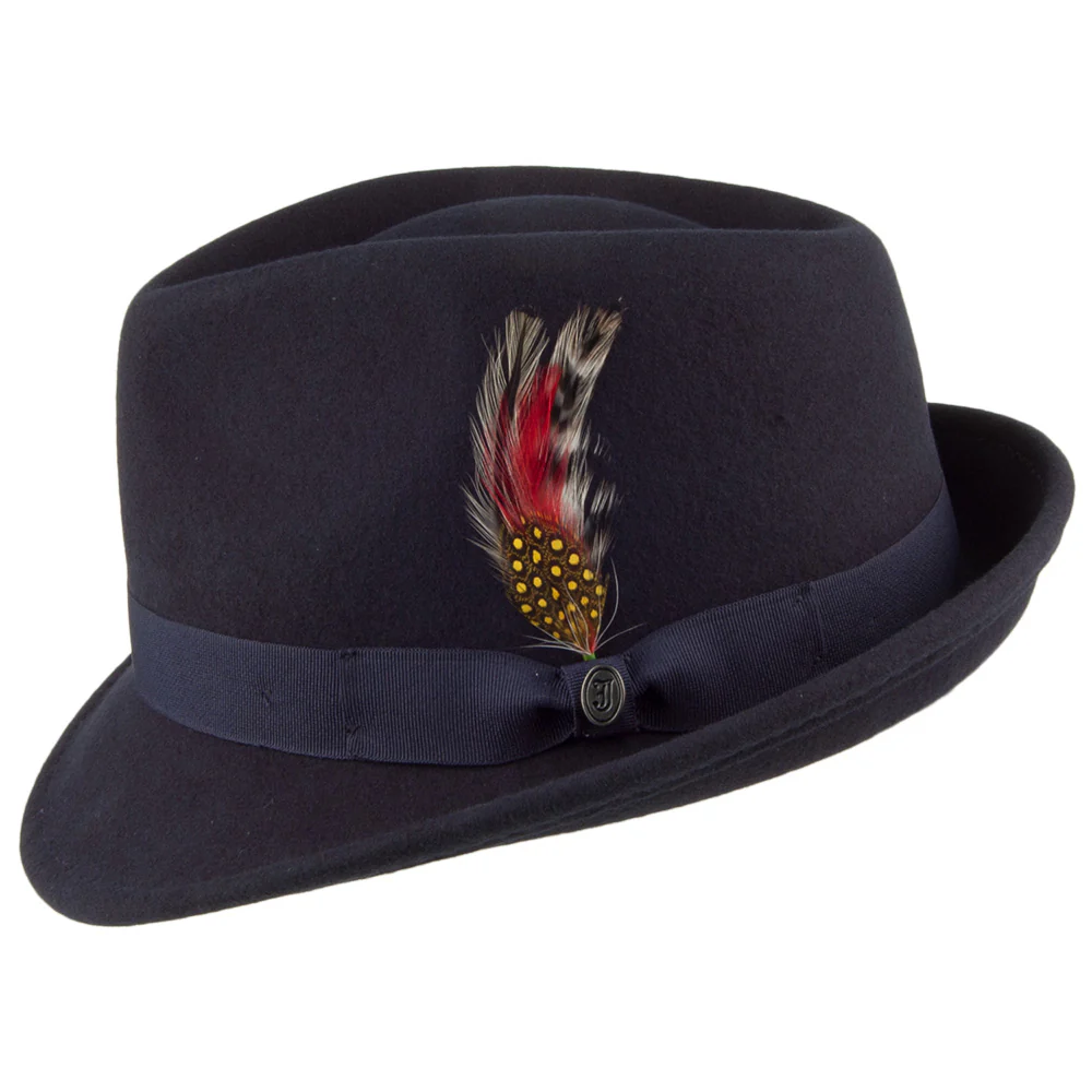 Jaxon & James Detroit Trilby Hut Marineblau Großhandel - Image 2