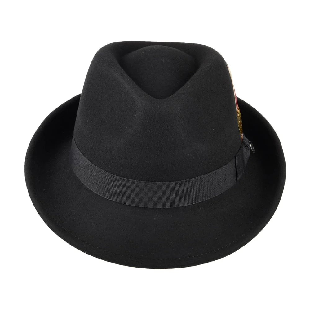 Jaxon & James Detroit Trilby Hut - Schwarz - Image 3
