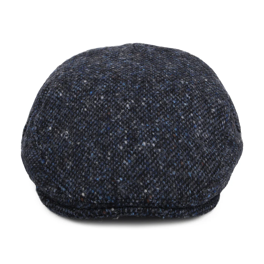 Jaxon & James Foyle Donegal Tweed Schiebermütze Marl - Blau-Schwarz - Image 2