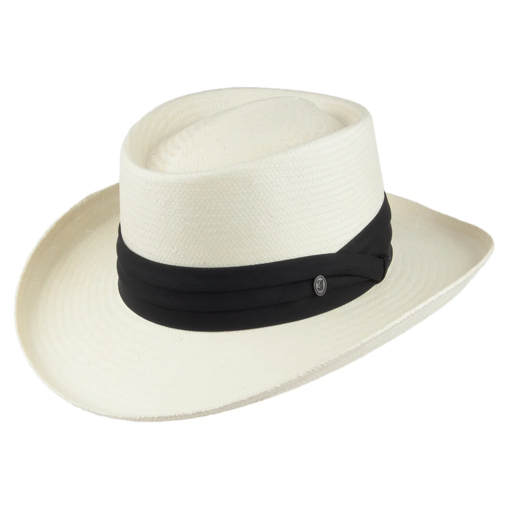 Jaxon & James Ivory Toyo Gambler Strohhut - Natur
