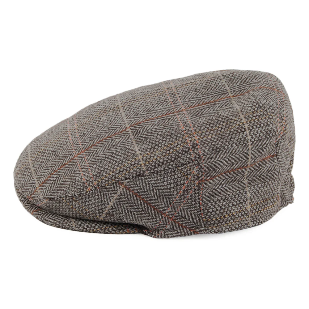 Jaxon & James Kinder Tweed Schiebermütze - Braun-Grau - Image 2