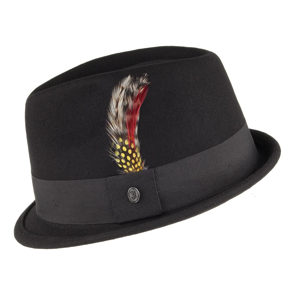 Jaxon & James Dekker Knautschbarer Trilby Hut - Schwarz - Image 3