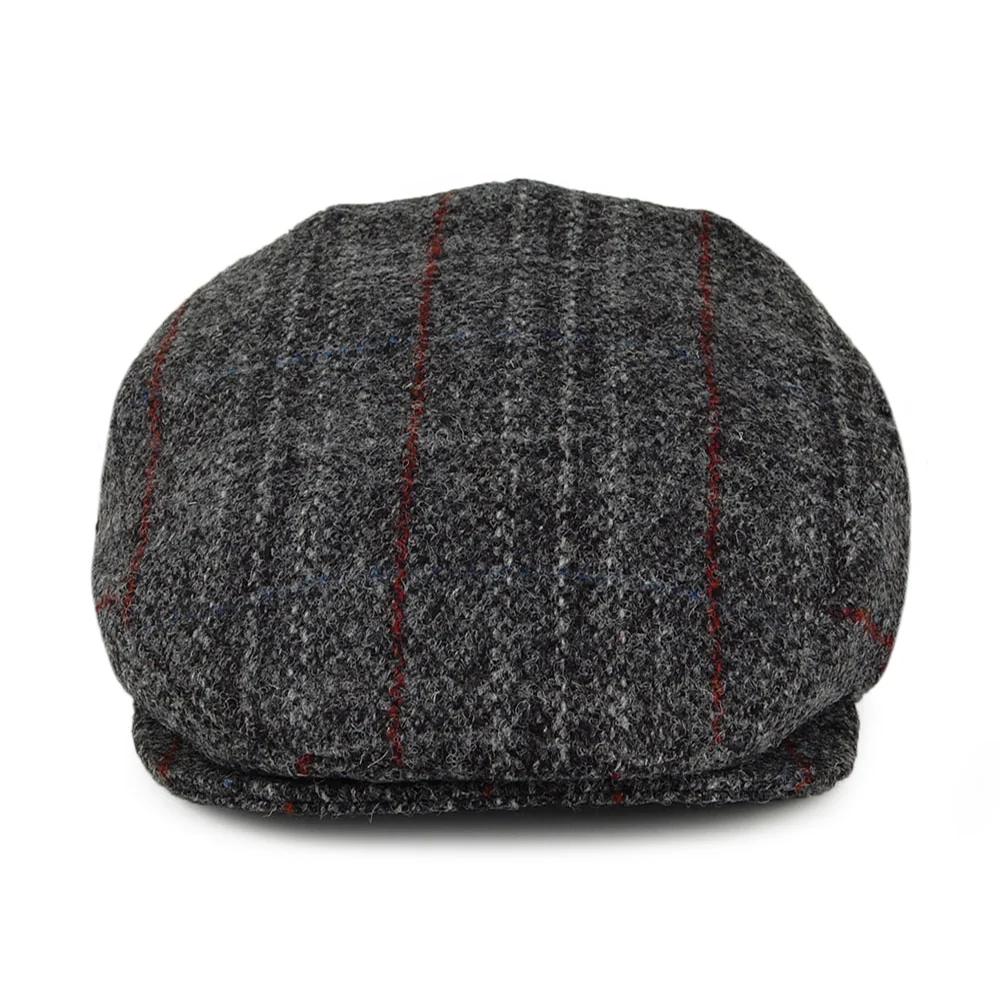 Jaxon & James Loch Alsh HARRIS TWEED Schiebermütze - Grau Multi - Image 2