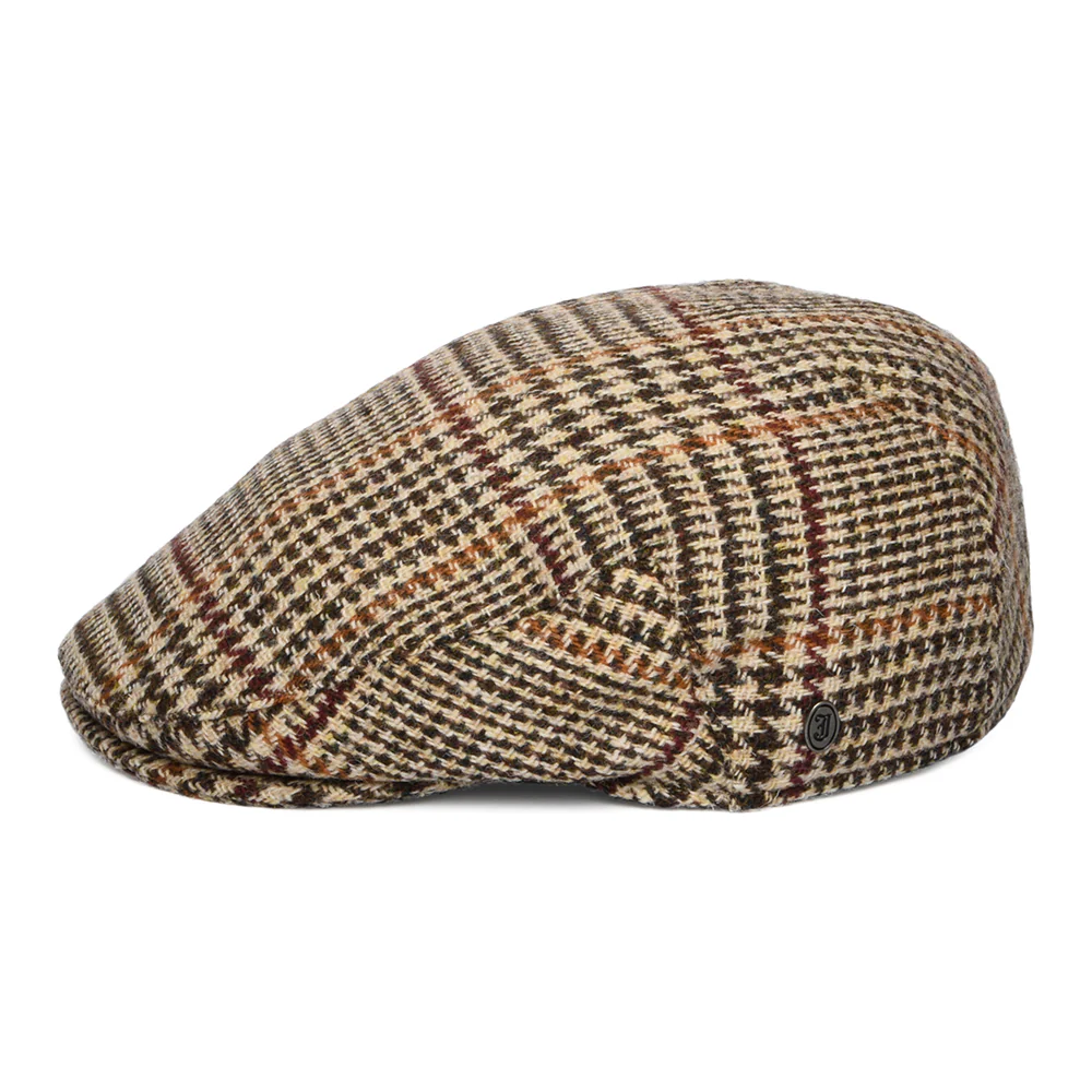 Jaxon & James Locheport HARRIS TWEED Schiebermütze - Braun-Hellbraun - Image 3