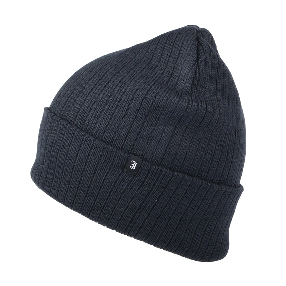 Jaxon & James Oversized Beanie Mütze - Marineblau - Image 2