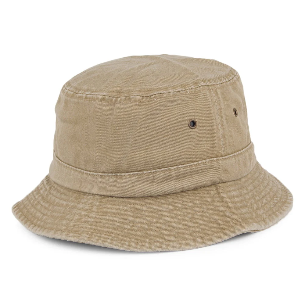Jaxon & James Packbarer Fischerhut aus Baumwolle - Khaki