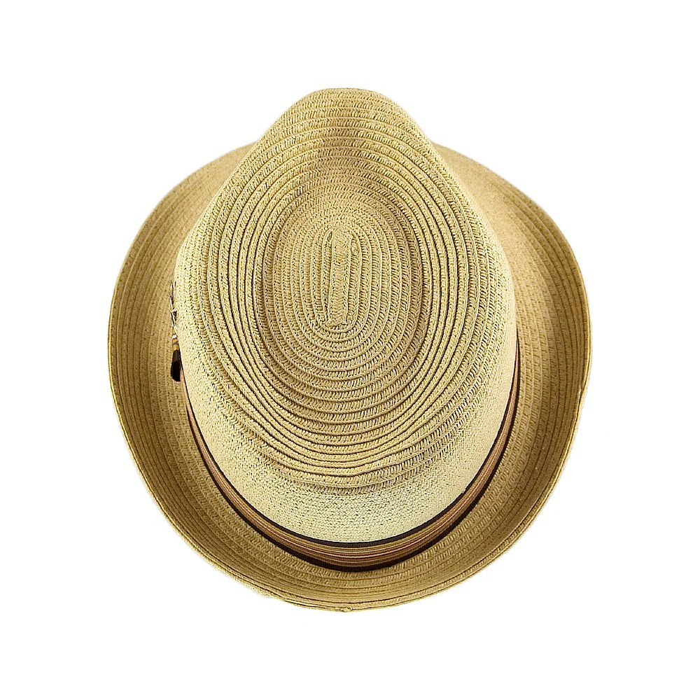 Jaxon & James Ridley C-Crown Trilby Strohhut - Natur - Image 3