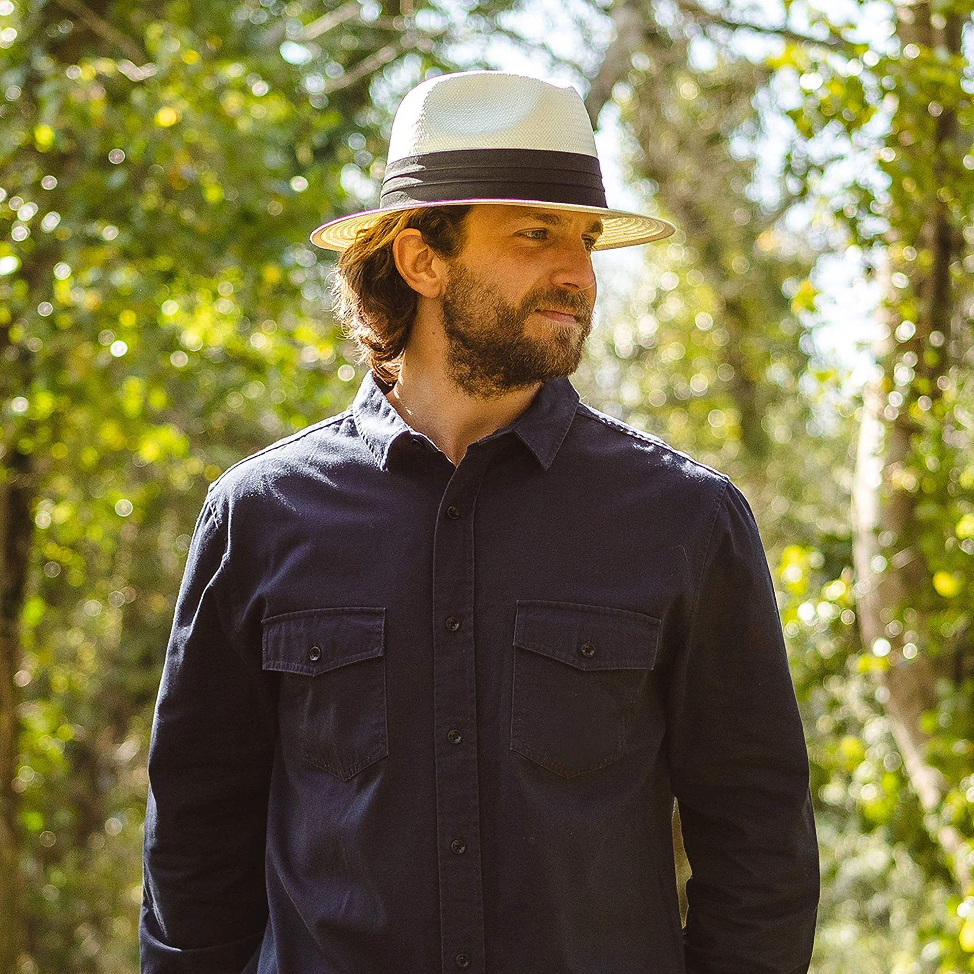 Jaxon & James Safari Fedora Toyo Strohhut mit Schwarzem Hutband - Image 7