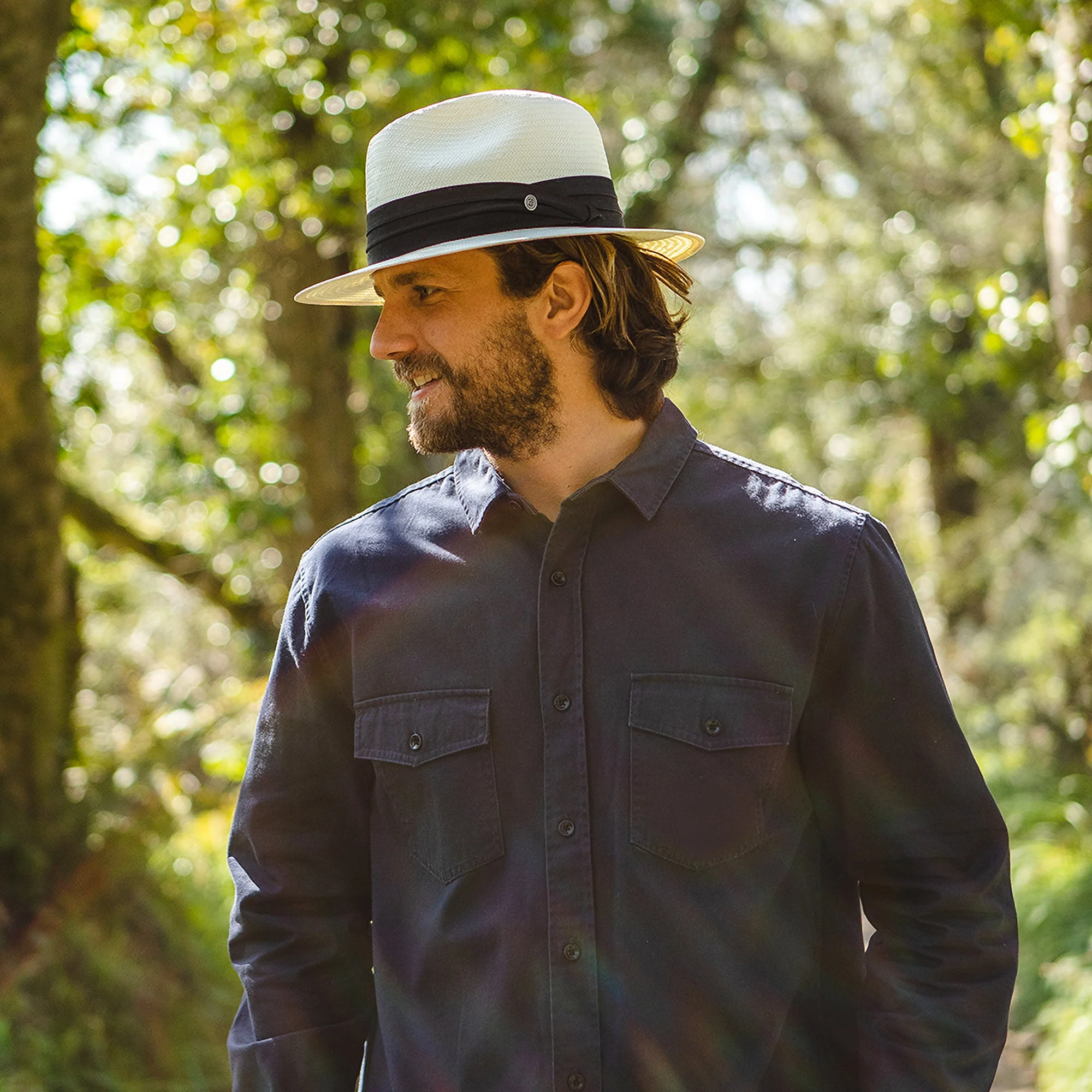 Jaxon & James Safari Fedora Toyo Strohhut Mit Schwarzem Hutband Großhandel - Image 6
