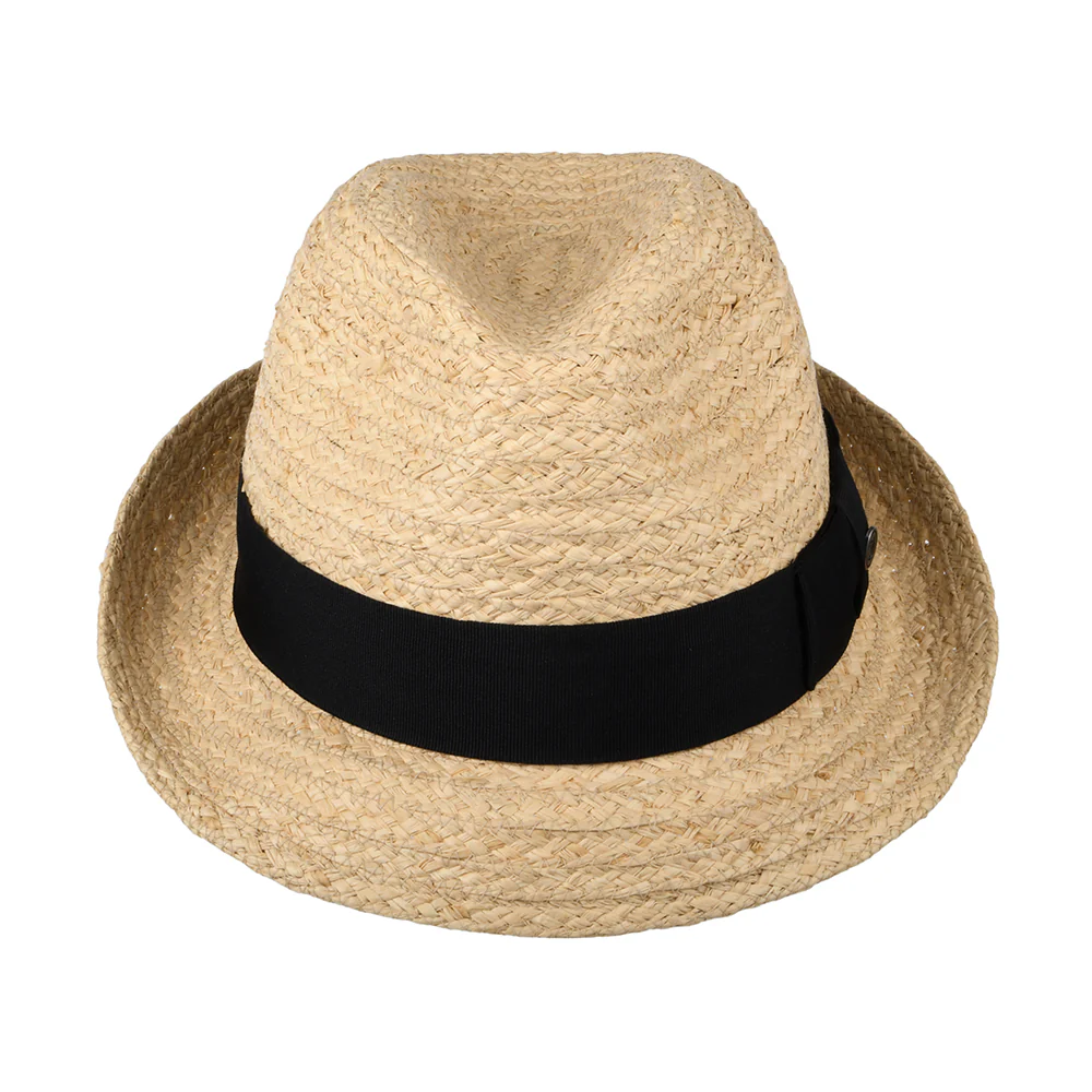 Jaxon & James Saybrook Trilby Hut aus Raffia-Stroh Natur Großhandel - Image 3