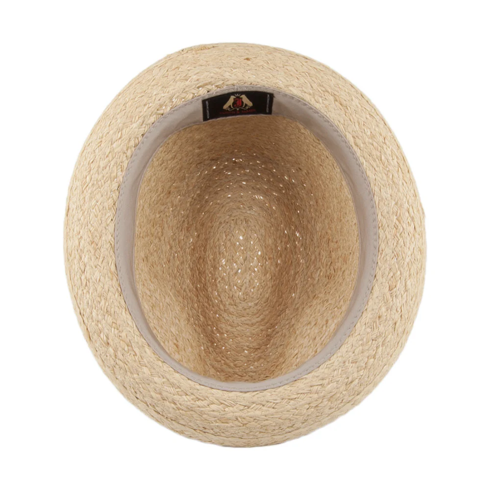 Jaxon & James Saybrook Trilby Hut aus Raffia-Stroh Natur Großhandel - Image 5