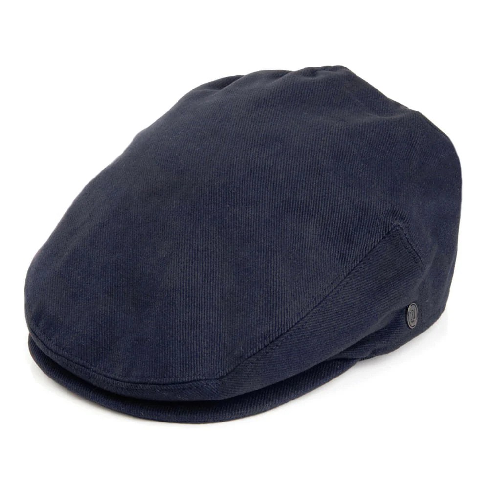 Jaxon & James Schiebermütze aus Baumwolle Marineblau Großhandel