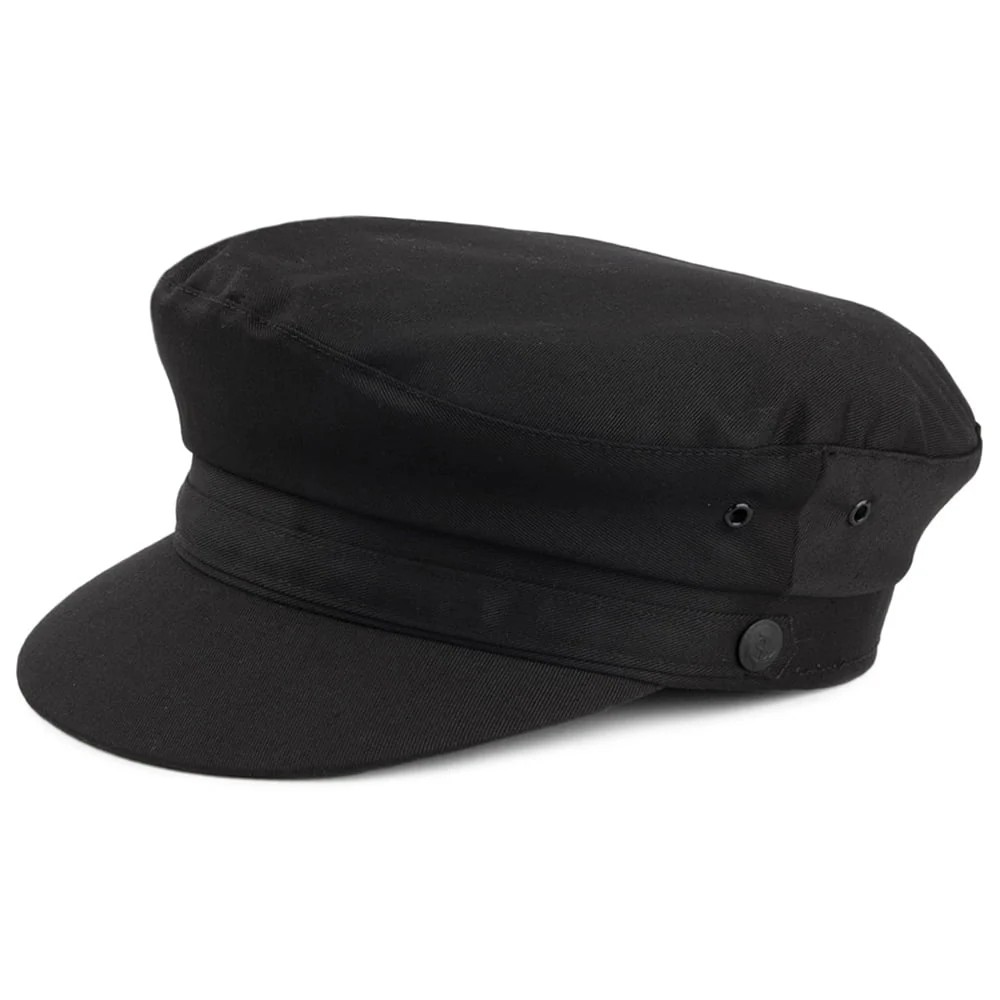 Jaxon & James Classic Schiffermütze aus Baumwolle - Schwarz