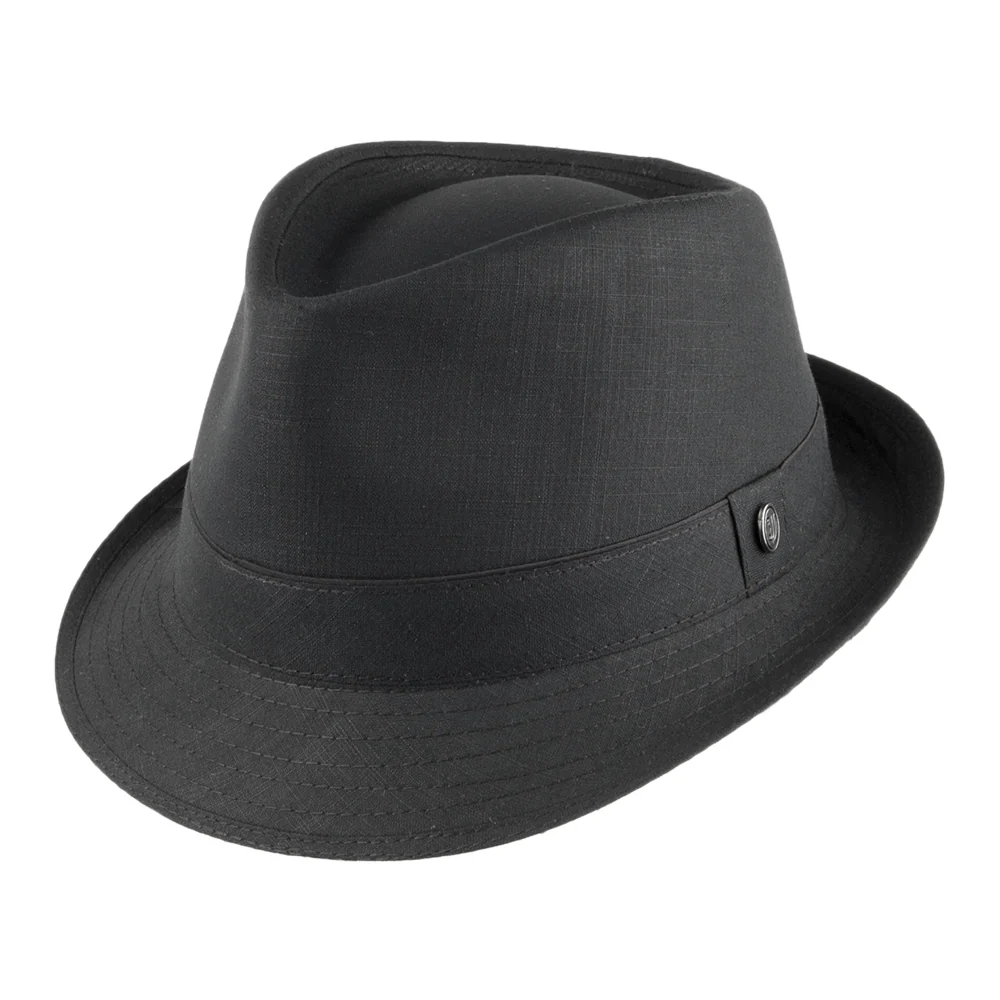 Jaxon & James Trilby Hut aus Baumwolle - Schwarz