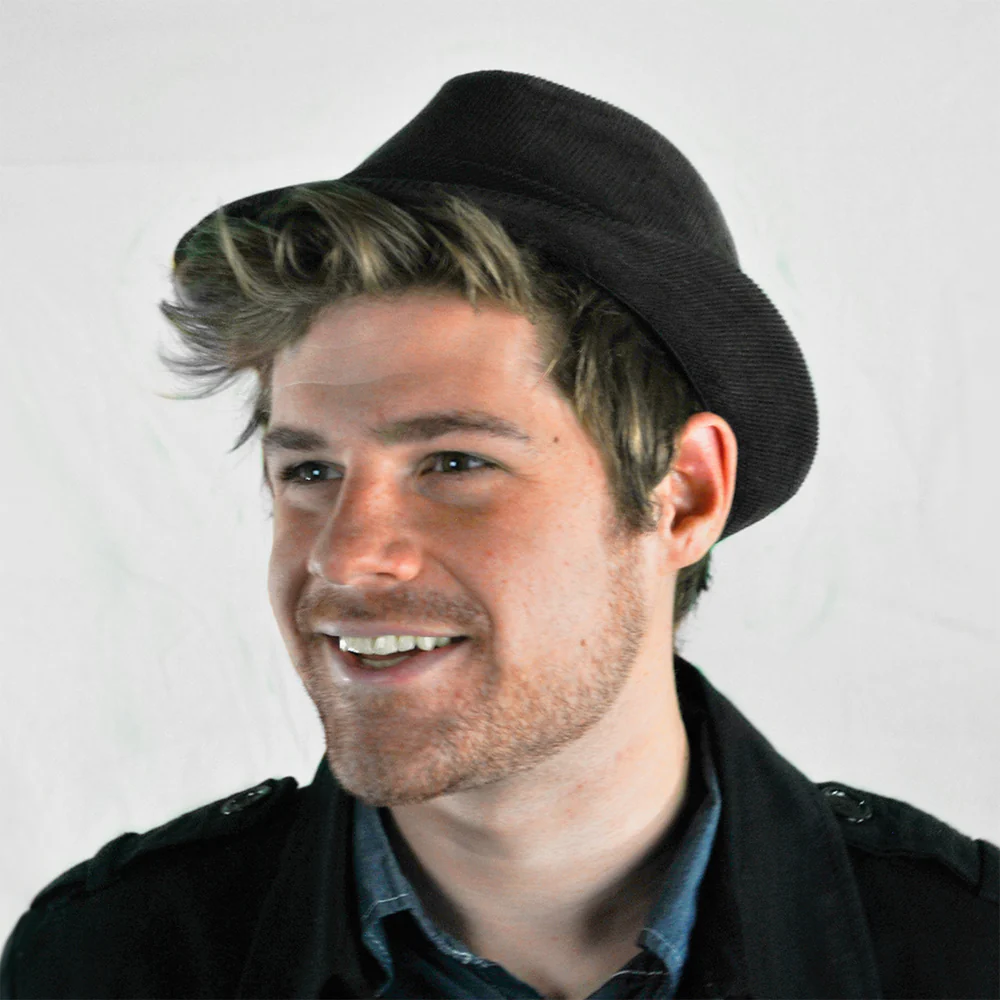 Jaxon & James Trilby-Hut aus Kordsamt - Schwarz - Image 2
